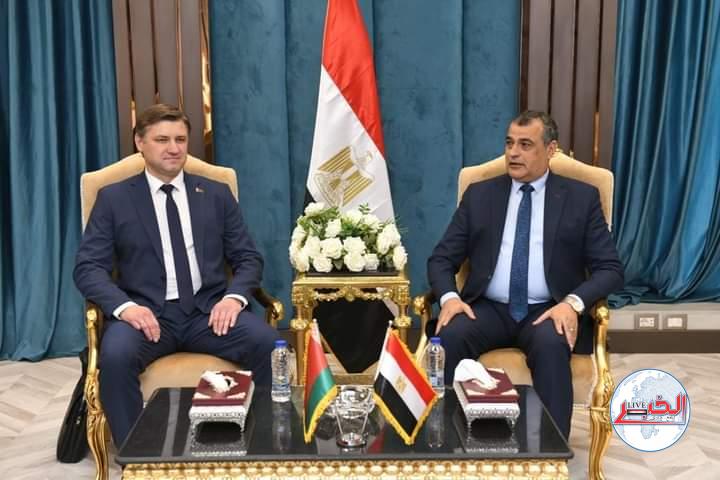 وزير الإنتاج الحربي ووزير التجارة البيلاروسى يبحثان سبل تعزيز التعاون المشترك