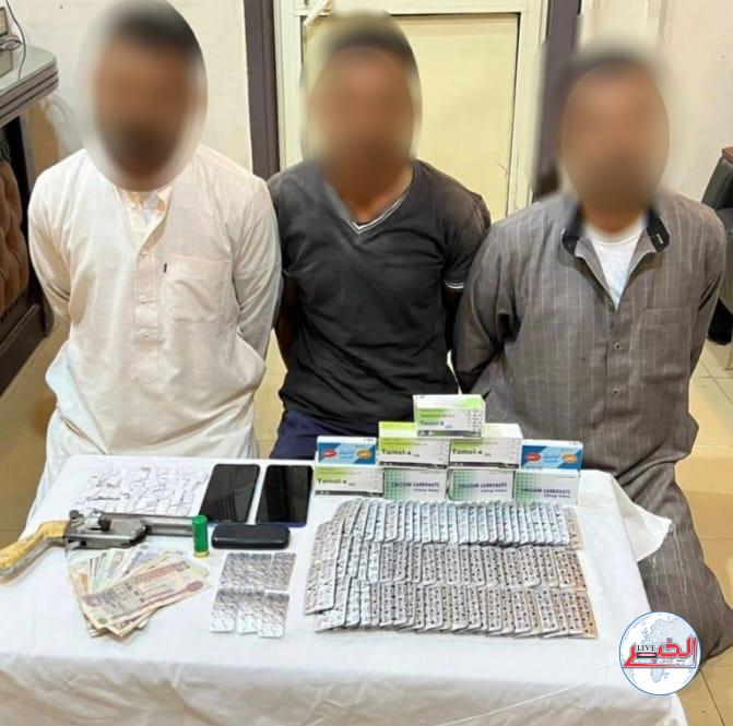 الأمن العام يضبط تجار "المزاج" بالمنوفية والشرقية