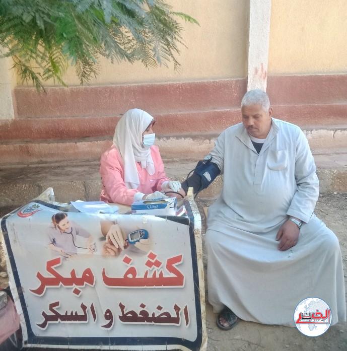 1300 حالة في7 تخصصات ببنى سويف..كشف وعلاج بالمجان