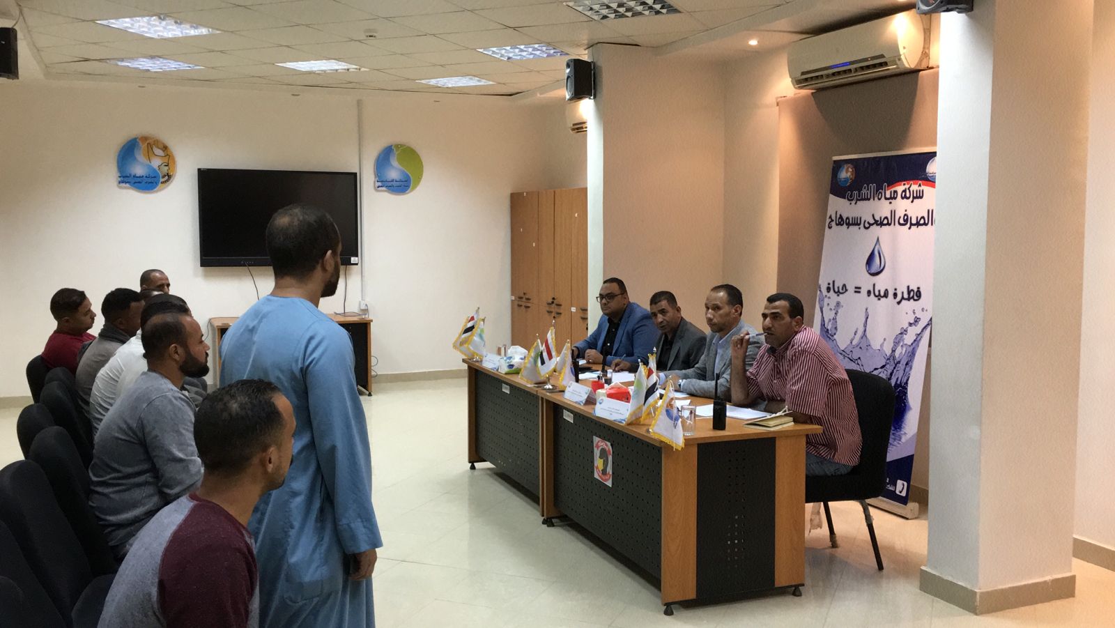 المقابلات الشخصية لوظائف مياه سوهاج مستمرة حتى 28 نوفمبر