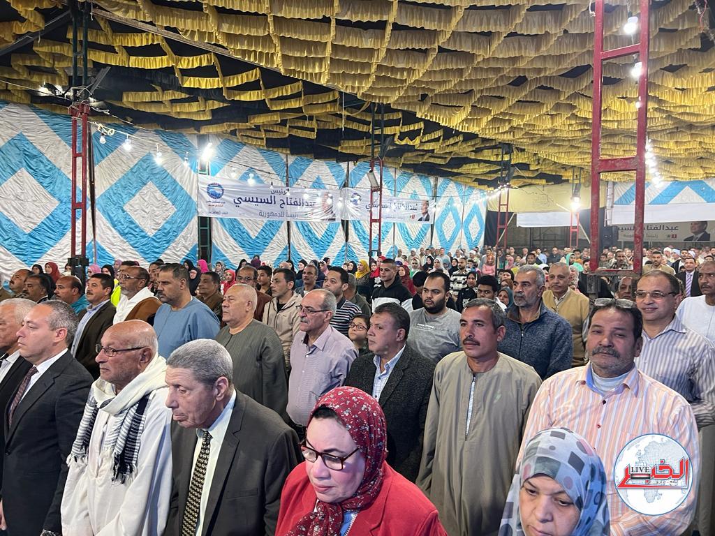 مستقبل وطن ببنى سويف ينظم مؤتمرًا حاشداً لتأييد السيسى 