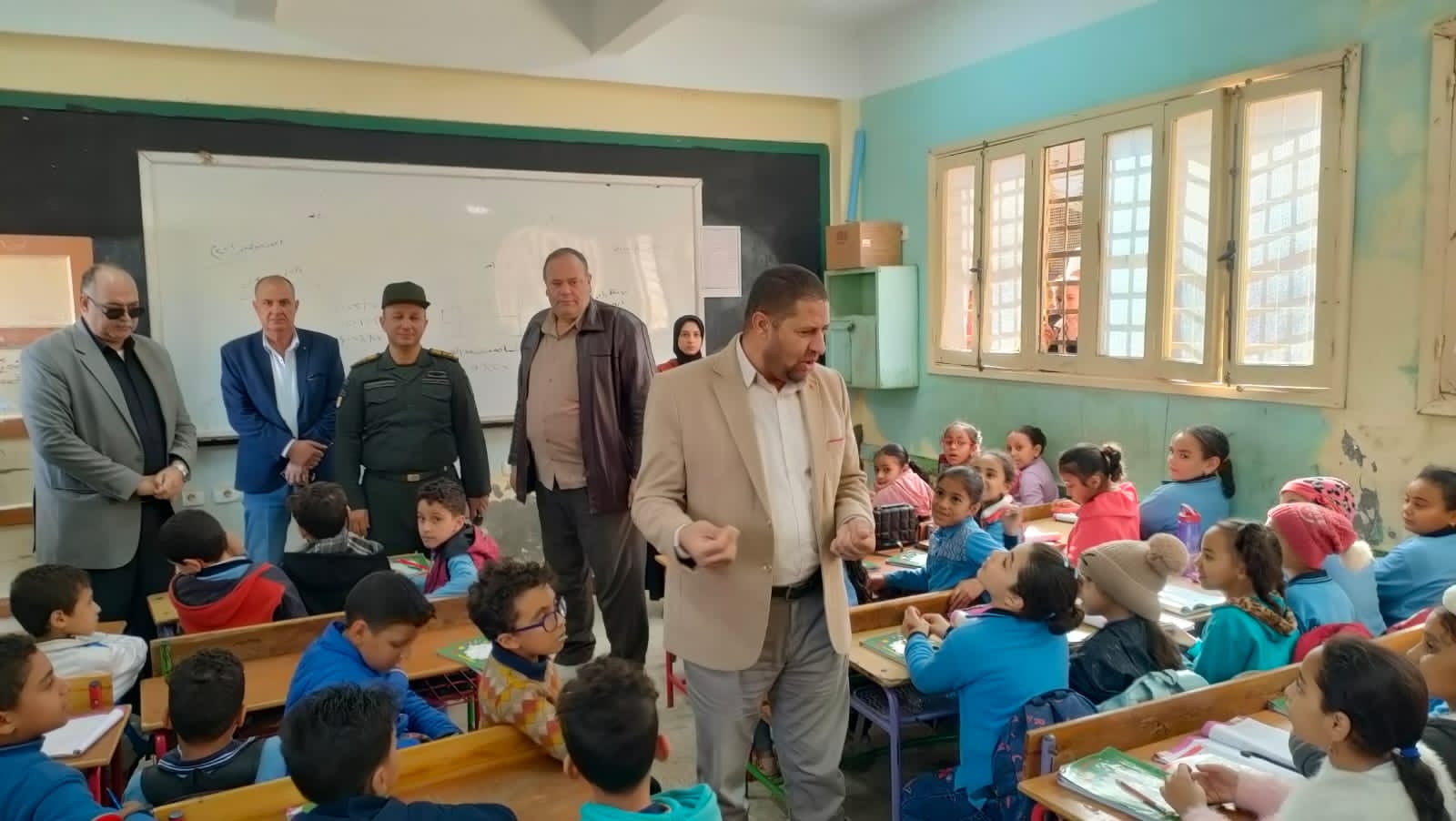 غطاس يتفقد المقرات الإنتخابية بمركز المحمودية للوقوف على جاهزيتها للإنتخابات الرئاسية