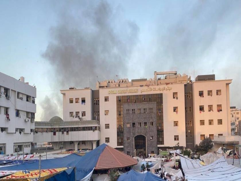 مرصد حقوقي: جيش الاحتــ..لال .. حوّل مستشفى الشفاء إلى ثكنة عسكرية