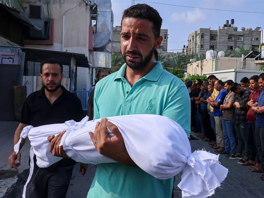 أوتشا: 5143 شهيداً من الأطفال ..  منذ بدء العدوان الإسرائيلي على غزة