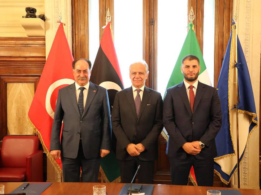 ليبيا وتونس وإيطاليا تبحث التعاون الأمني .. لمكافحة الهجرة غير الشرعية