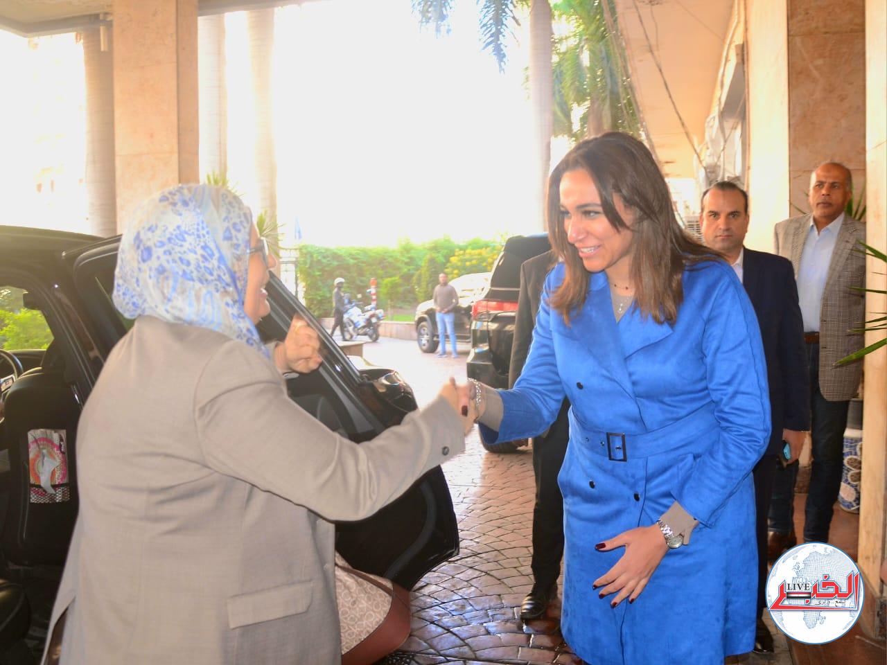 نائب محافظ البحيرة ورئيس الهيئة العامة للتنمية الصناعية يفتتحان فرع الهيئة بدمنهور