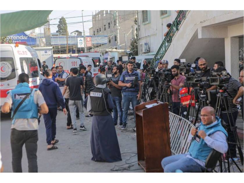 توثيق 350 جـــ.ريمة للاحــــ.تلال الإســـ..رائيلي بحق الصحفيين .. منذ بدء العدوان على غزة