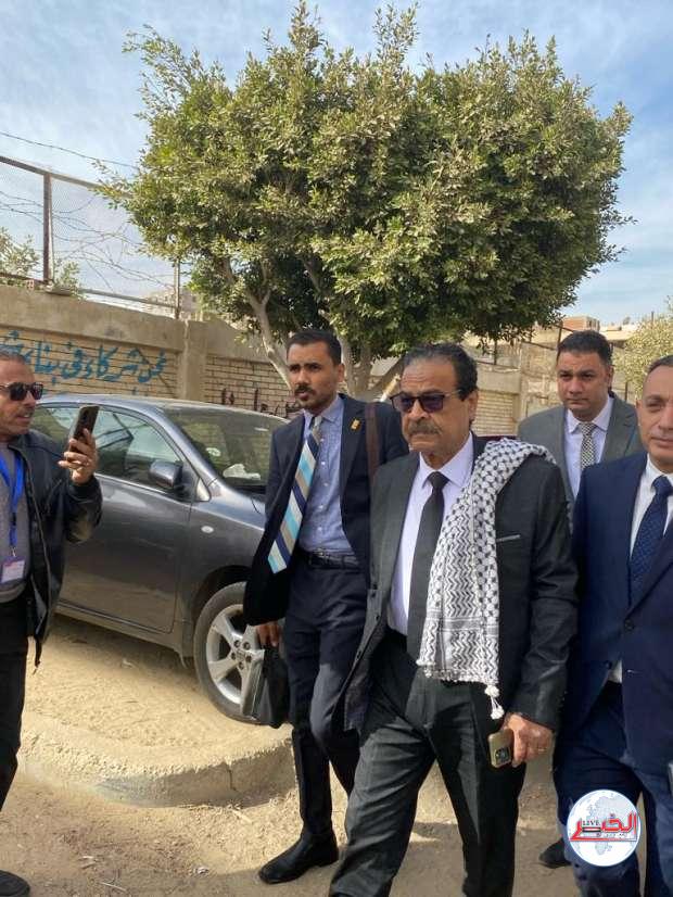 الانتخابات الرئاسية 2024.. المرشح الرئاسي فريد زهران يدلي بصوته في مدرسة المقطم الثانوية بنين