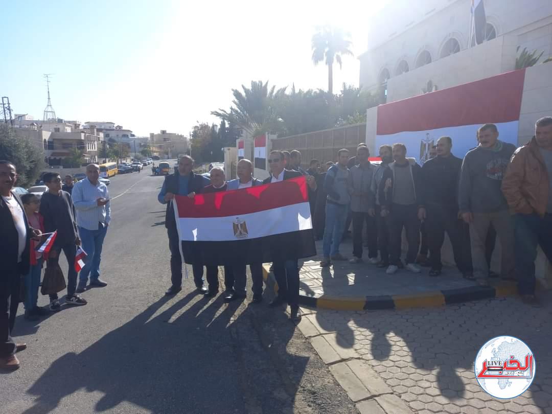 إقبال كبير من الجالية المصرية فى الأردن على الإنتخابات الرئاسية