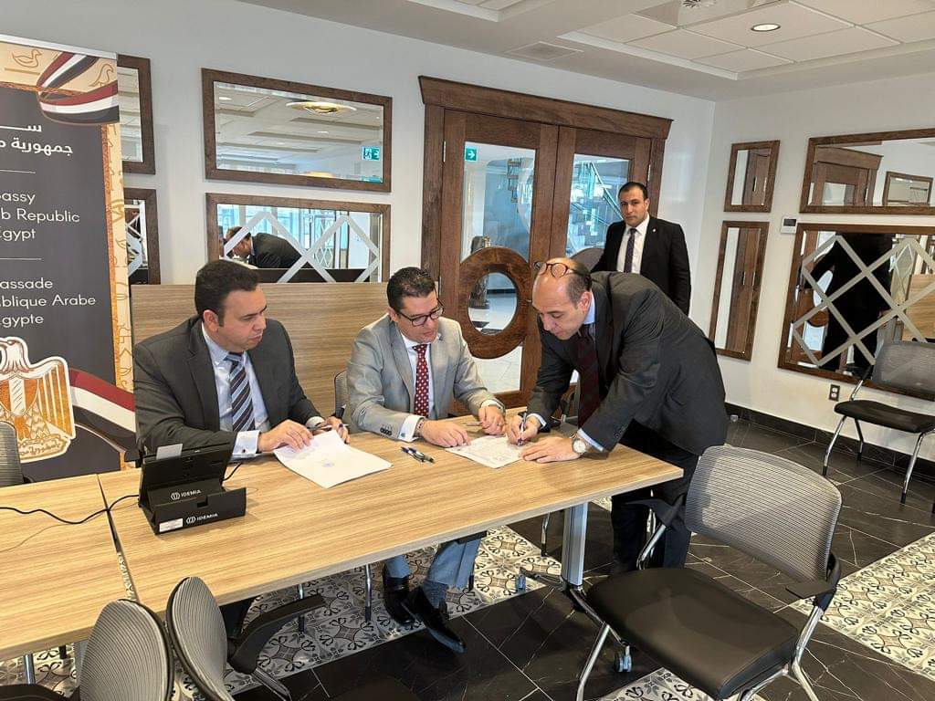 سفير مصر في أوتاوا:المصريون حريصون على المشاركة فى الإنتخابات رغم بعد المسافات بين المدن الكندية