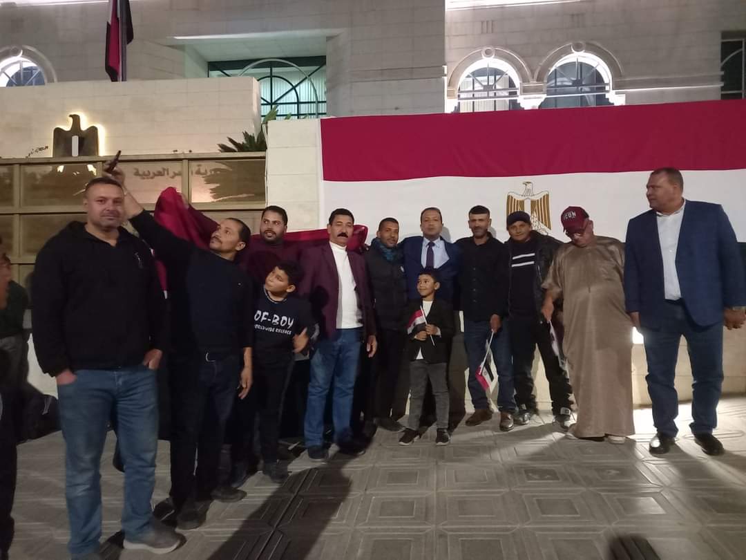 مصريون بالأردن:  نشارك فى انتخابات الرئاسة لتأكيد وقوفنا مع وطننا ضد المخاطر الحالية