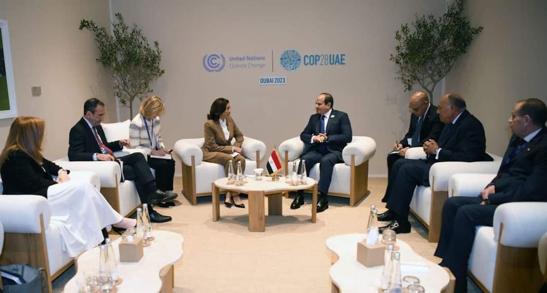 الرئيس وكاميلا يؤكدان على تعميق العلاقات الإستراتيجية بين مصر والولايات المتحدة الأمريكية