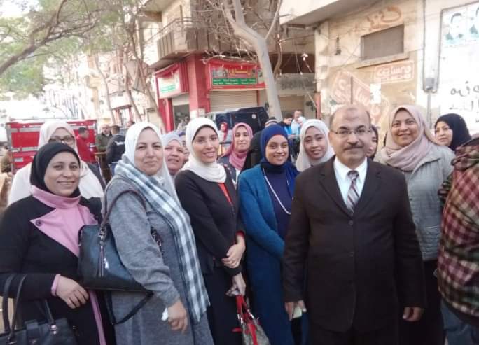 قيادات مديريات التنظيم والإدارة بالمحافظات يدلون بأصواتهم فى الانتخابات الرئاسية