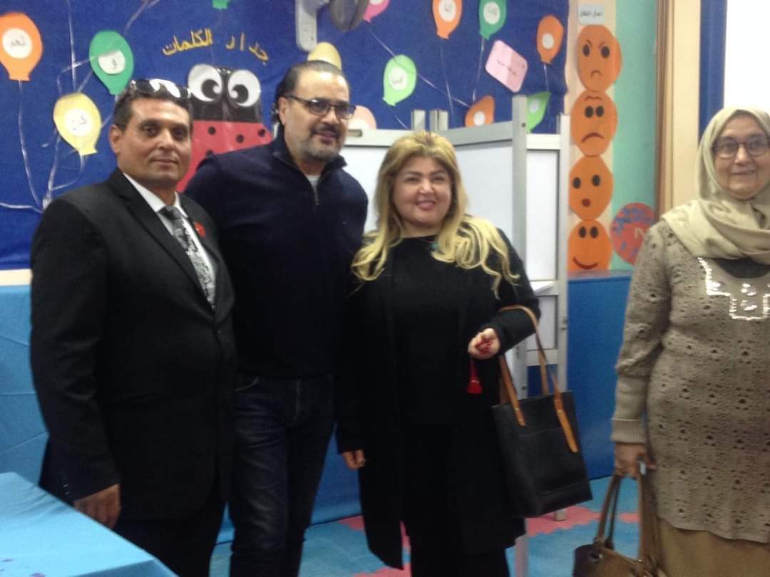 فرحة مجدى كامل ومها أحمد بالمشاركة فى الانتخابات الرئاسية