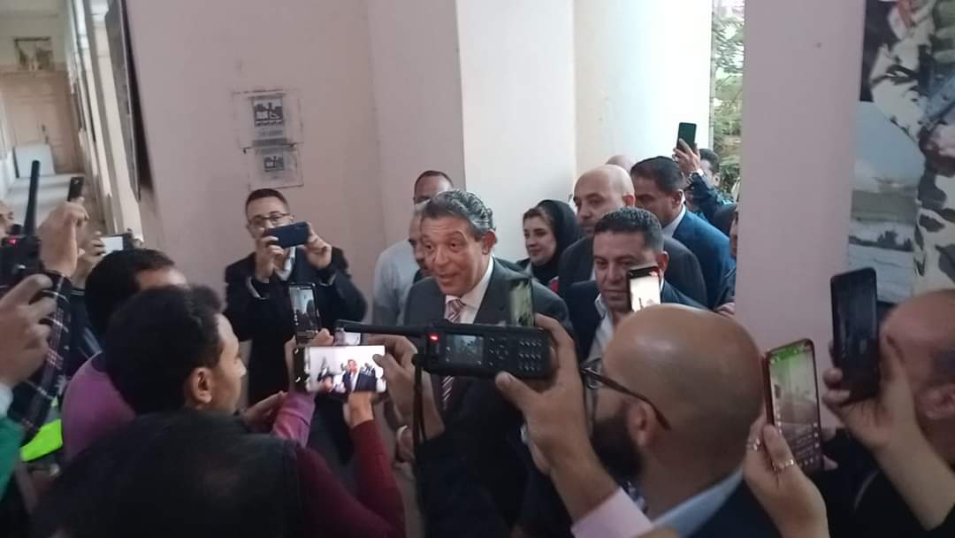 المرشح الرئاسى حازم عمر يتفقد عدداً من لجان دمنهور