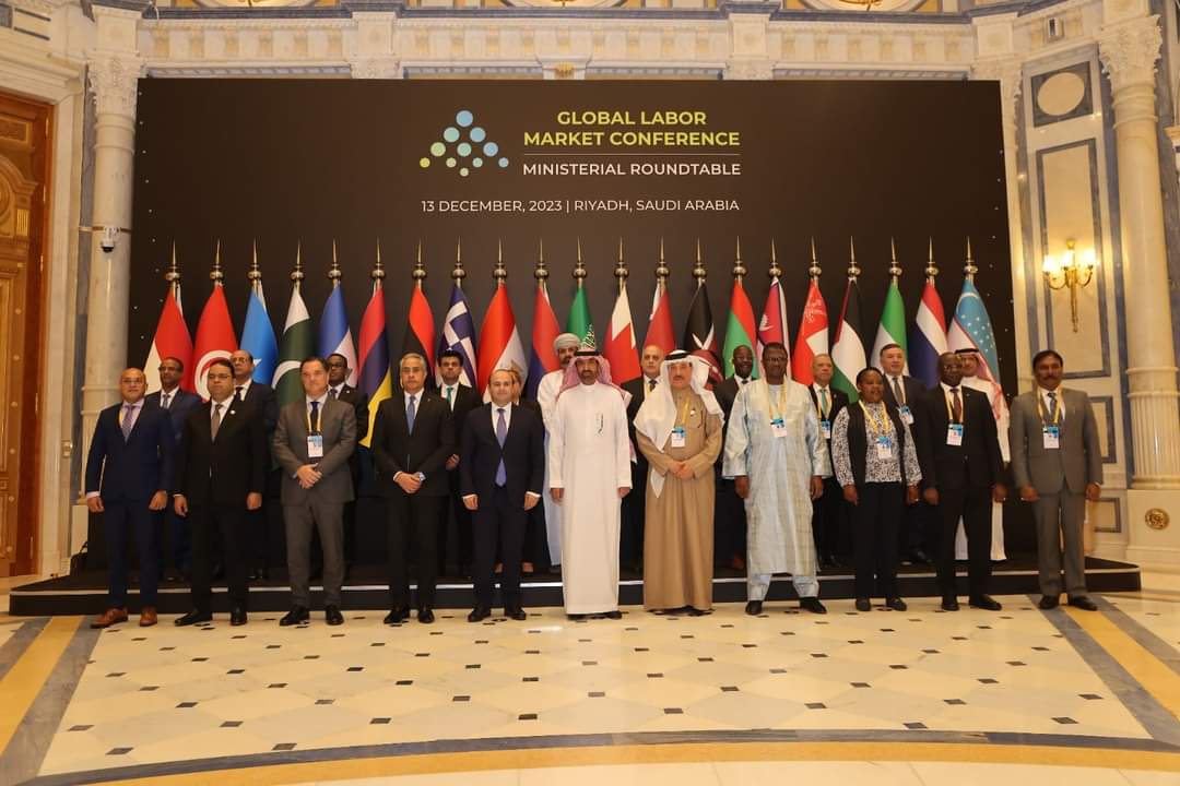 وزير العمل فى مؤتمر الرياض:مصر حريصة على تقديم عمالة ماهرة إلى سوق العمل المحلى والعربى والدولى وفقاً للمعايير العالمية