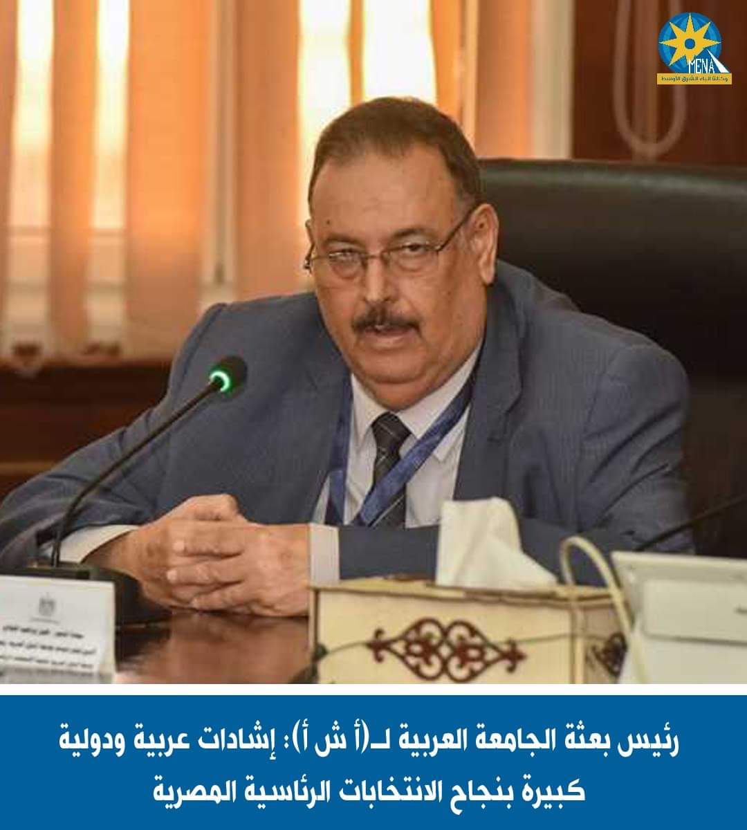 رئيس بعثة الجامعة العربية : إشادات عربية ودولية كبيرة بنجاح الانتخابات الرئاسية المصرية