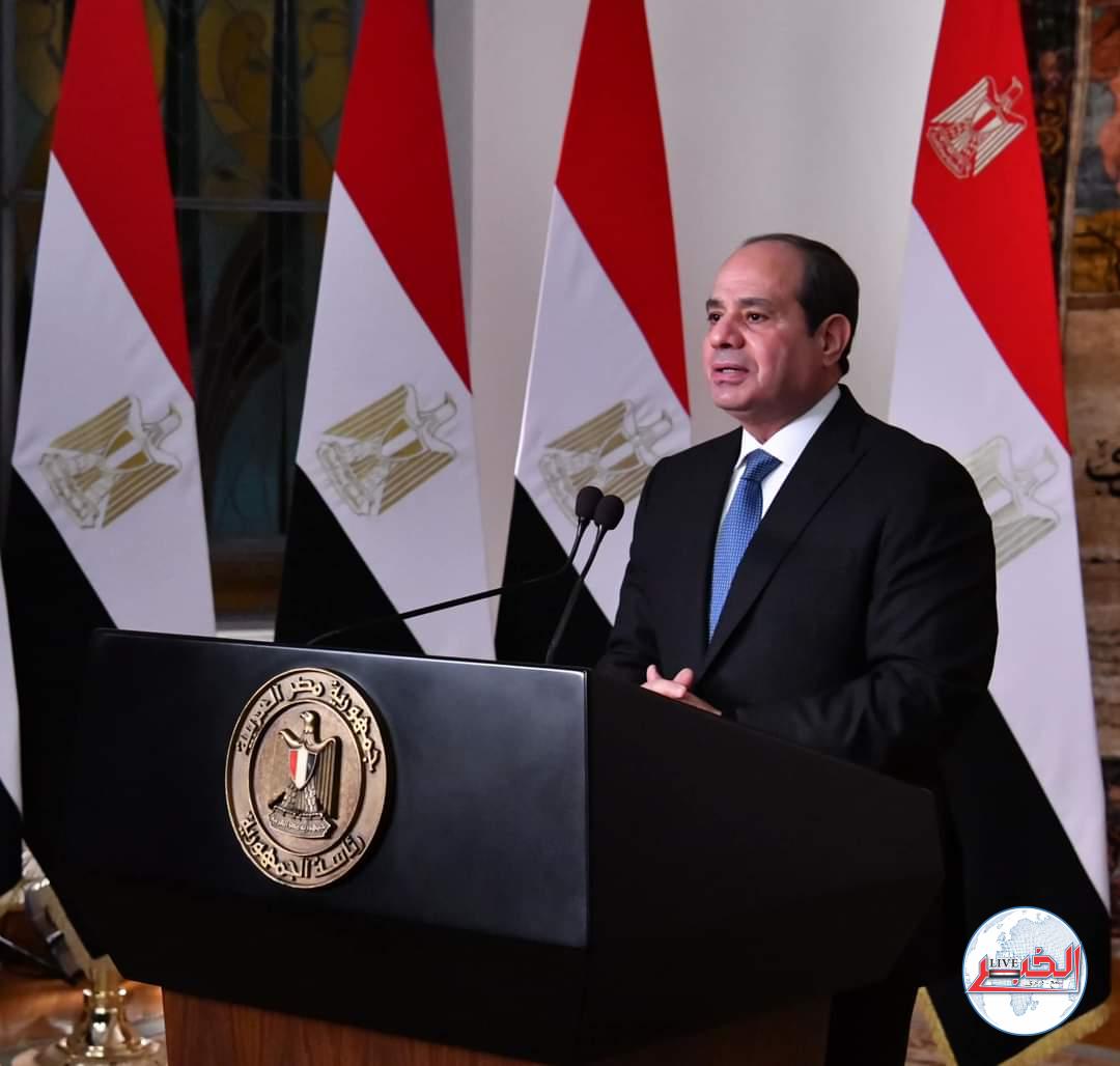الرئيس يشكر جموع المصريين.. ويؤكد : اختياركم لى لقيادة الوطن أمانة.. أدعو الله أن يوفقنى 
