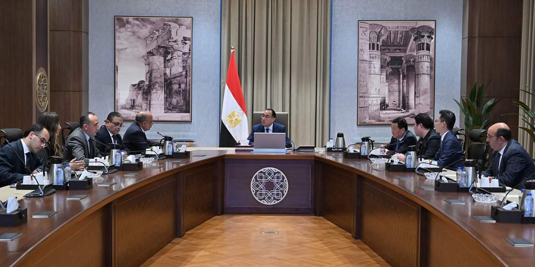 رئيس الوزراء يبحث مع شركتين صينيتين فرص الاستثمار والتمويل فى تصنيع الخلايا الشمسية