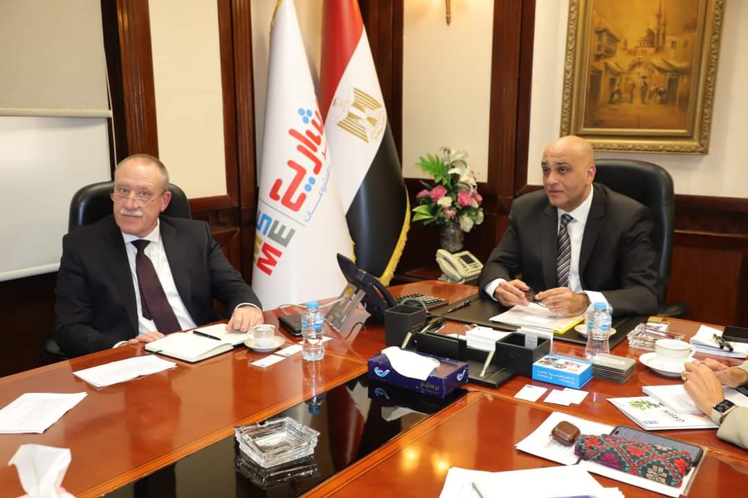 باسل رحمى : تعاون فعال مع بنك الإعمار الألمانى لتحقيق الأهداف التنموية بمصر