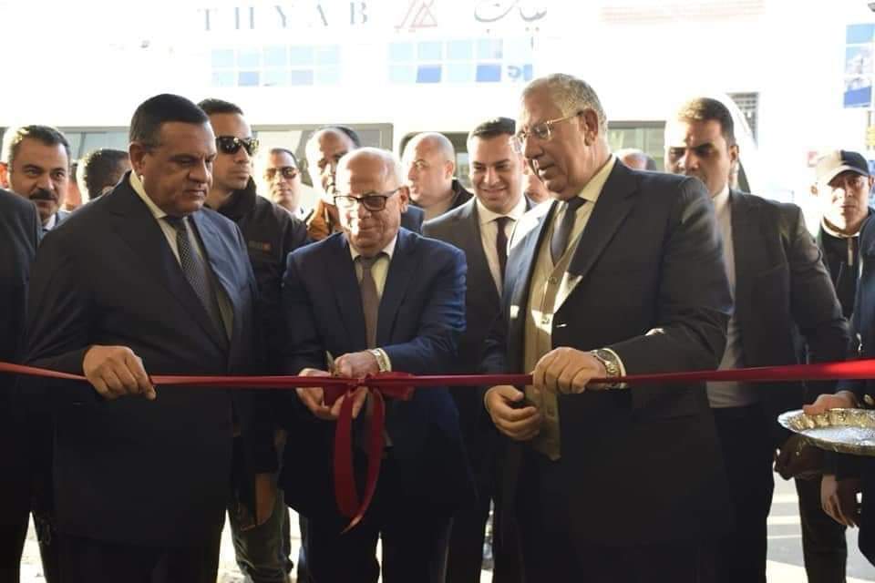 وزيرا التنمية المحلية والزراعة ومحافظ بورسعيد يفتتحون الجراج متعدد الطوابق بحي العرب