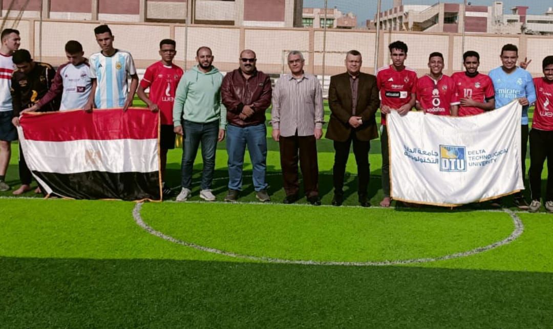 انطلاق منافسات دورى كرة القدم بجامعة الدلتا بقويسنا 