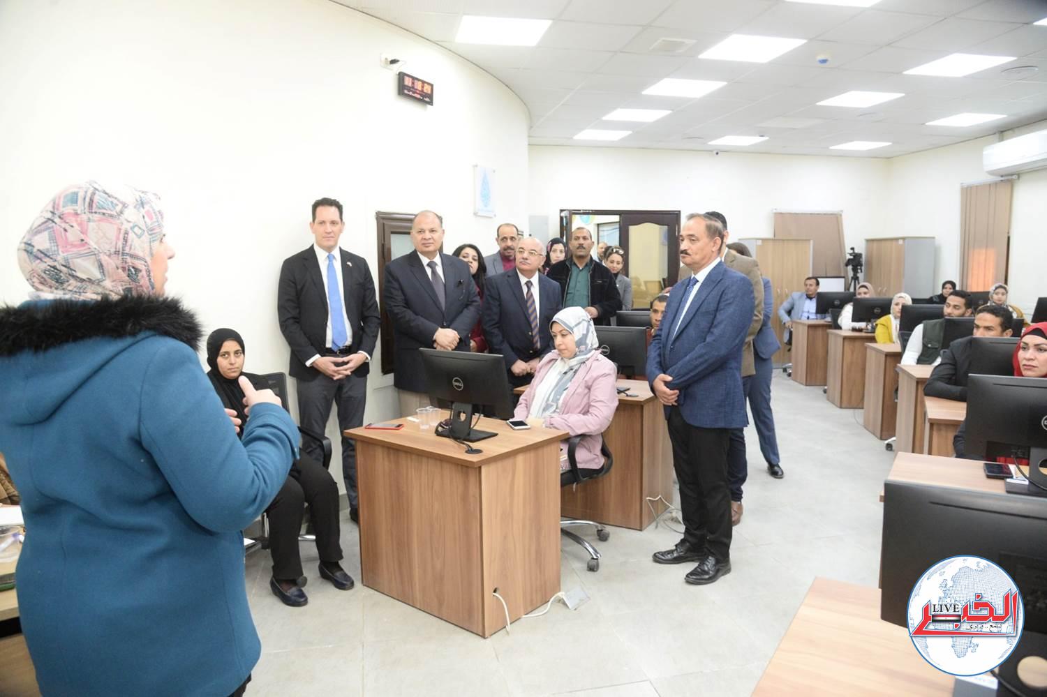 افتتاح المركز الإعلامي لمياه أسيوط بحضور المحافظ و مدير الوكالة الأمريكية للتنمية - الخبر لايف