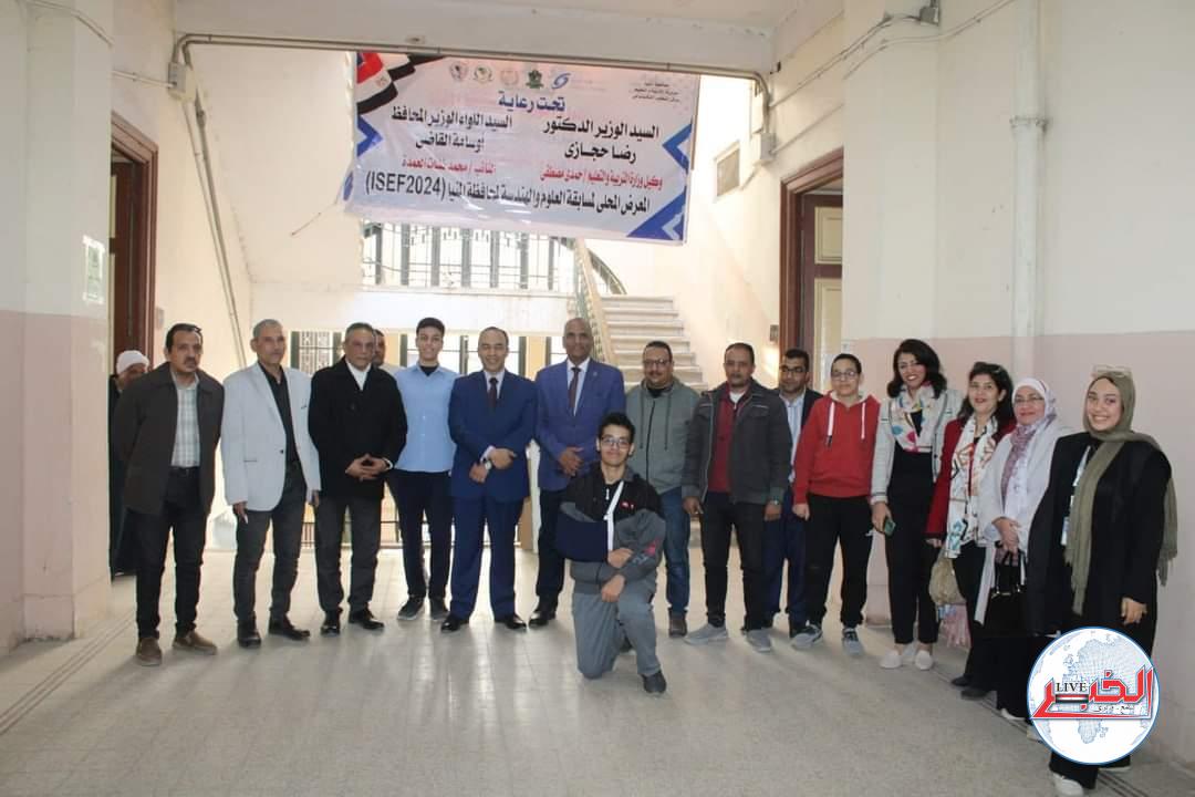 طلاب محافظة المنيا يقدمون مشاريع فى مجالات الفيزياء والهندسة والطب