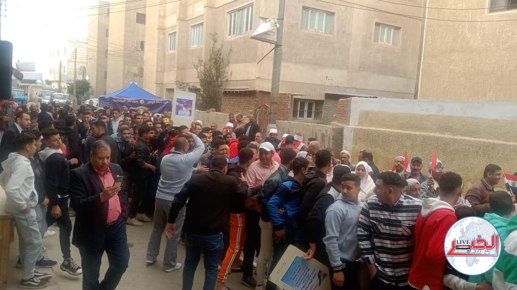 الانتخابات الرئاسية 2024.. طوابير أمام مقرات اللجان الإنتخابية في البحيرة