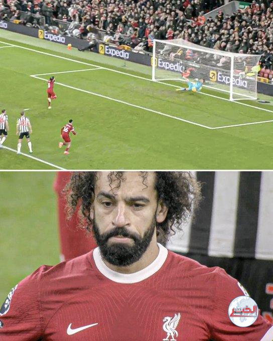 محمد صلاح يهدر ركلة جزاء أمام نيوكاسل في الدوري الإنجليزي