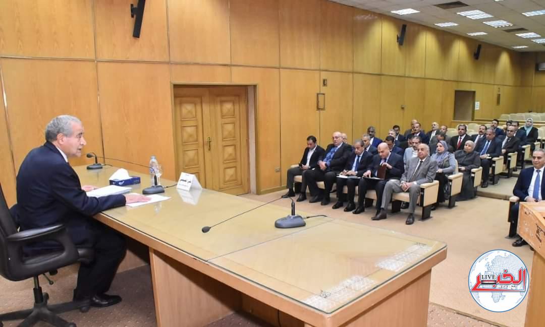وزير التموين : سجل خاص بكل سلعة استراتيجية لمتابعة ضوابط تداولها 