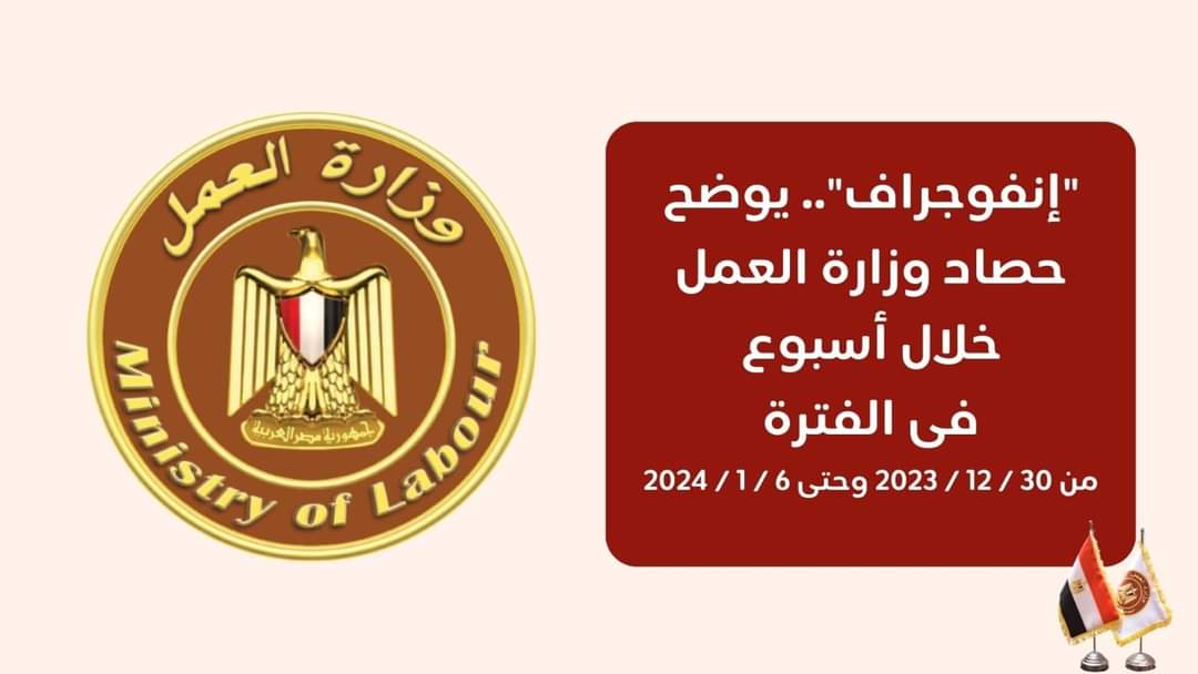 وزير العمل : إطلاق مشروع "مهنى 2030" لتطوير منظومة التدريب بالتعاون مع القطاع الخاص