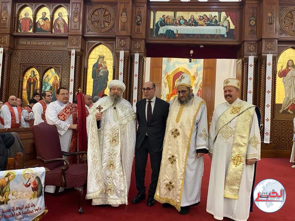 الكنيسة القبطية بكندا تحتفل بعيد الميلاد وسط حضور الآلاف من أبناء الجالية المصرية