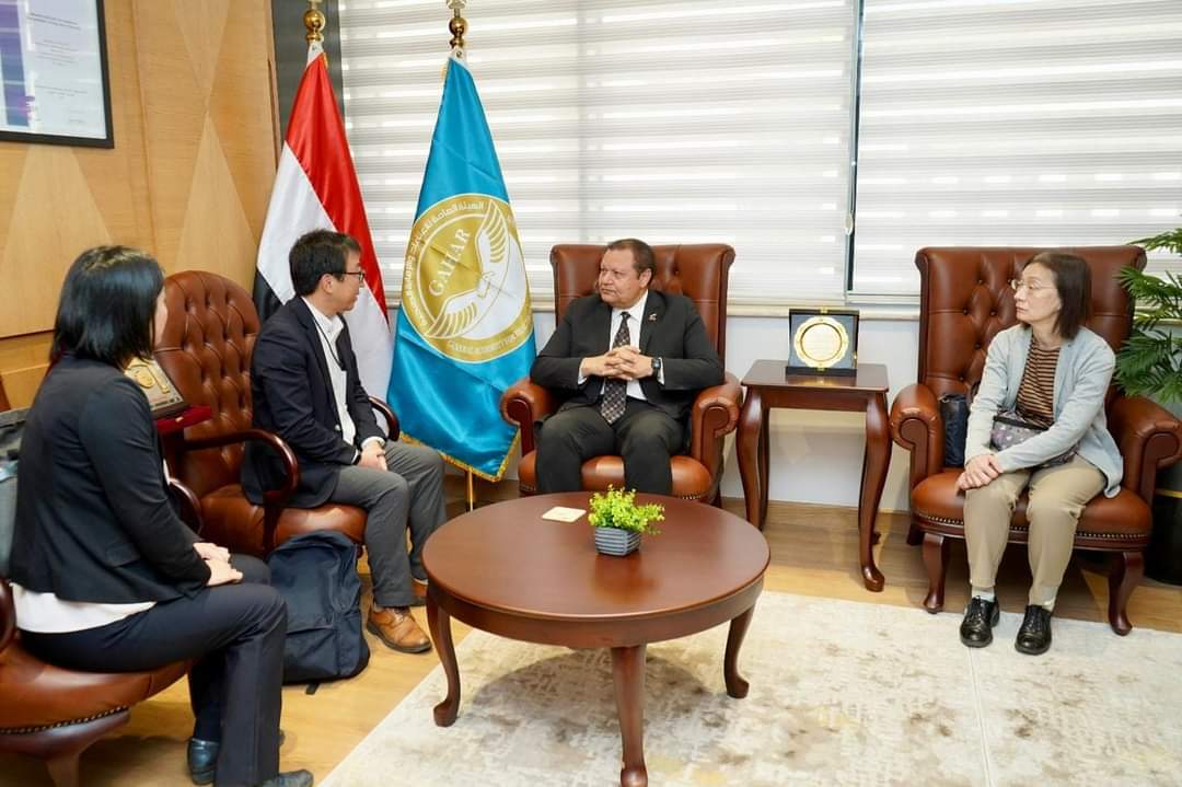 رئيس الإعتماد والرقابة الصحية يلتقى وفد "جايكا" اليابانية 