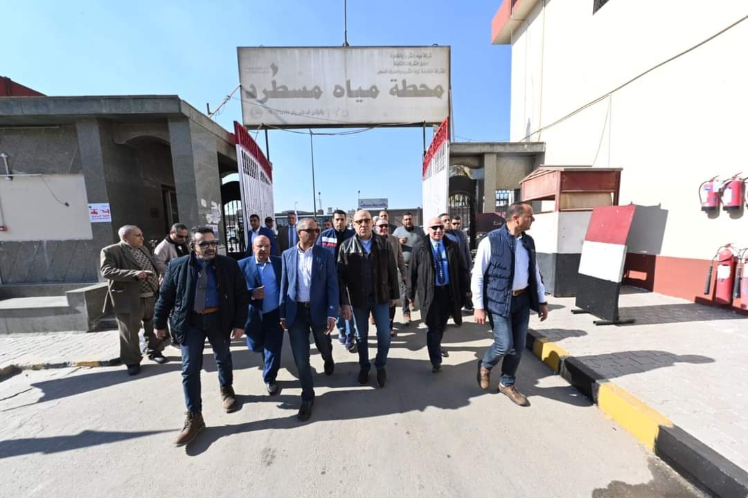 محطة تنقية مياه الشرب بمسطرد بطاقة تصميمية 950 ألف م3 يومياً 
