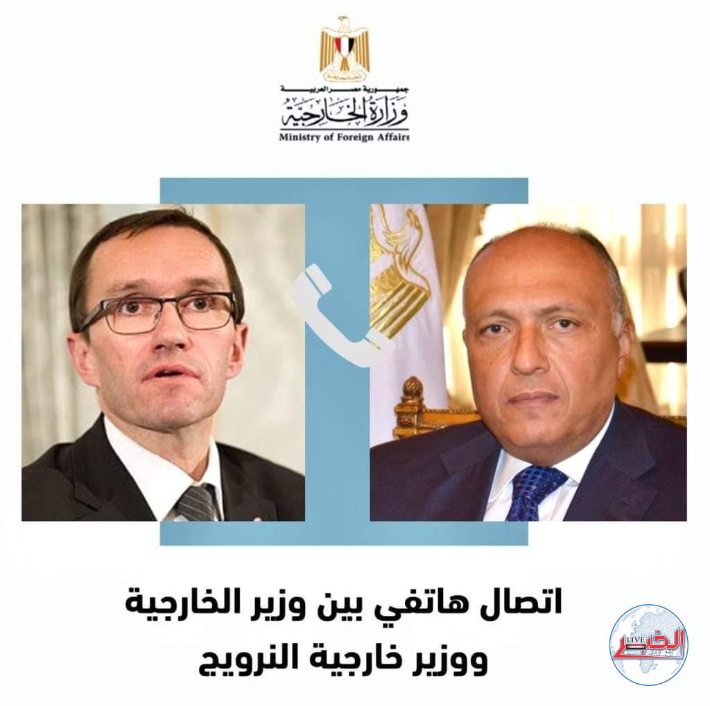 اتفاق مصرى - نرويجى على إستمرار جهود احتواء الأزمة الإنسانية فى غزة