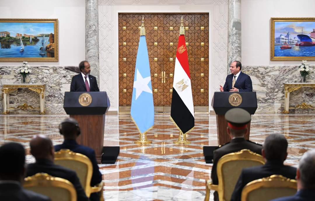 الرئيس الصومالى : مصر دولة شقيقة وصديقة..وحليف تاريخى