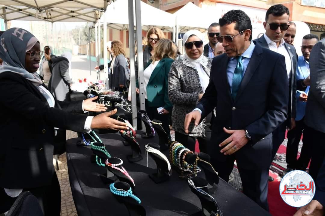 إفتتاح ح المقر الـ11 للمساحات الآمنة للسيدات والفتيات بمركز شباب المعادى الجديدة