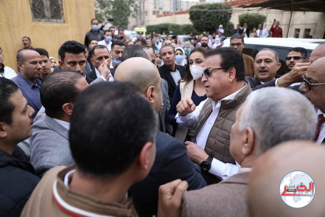 وزير الصحة يتفقد مستشفى إيتاي البارود العام ويوجه باستحداث وحدة قسطرة قلبية