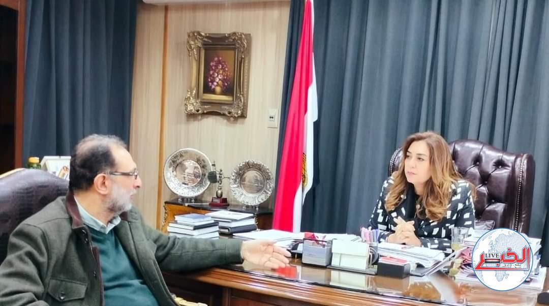 رئيس الهيئة القومية لسلامة الغذاء يلتقى محافظ دمياط