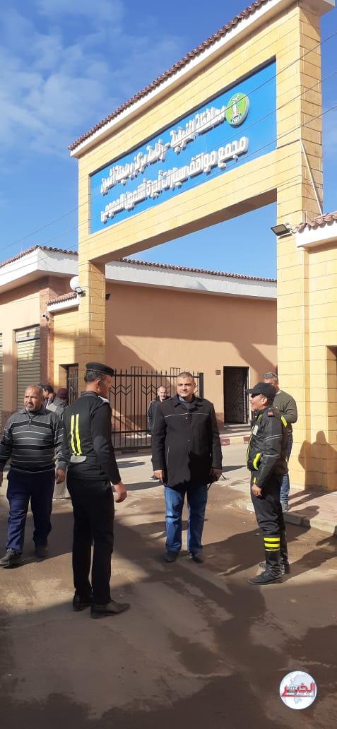 موقف أشمون النموذجى الجديد يدخل الخدمة..لتحقيق السيولة المرورية