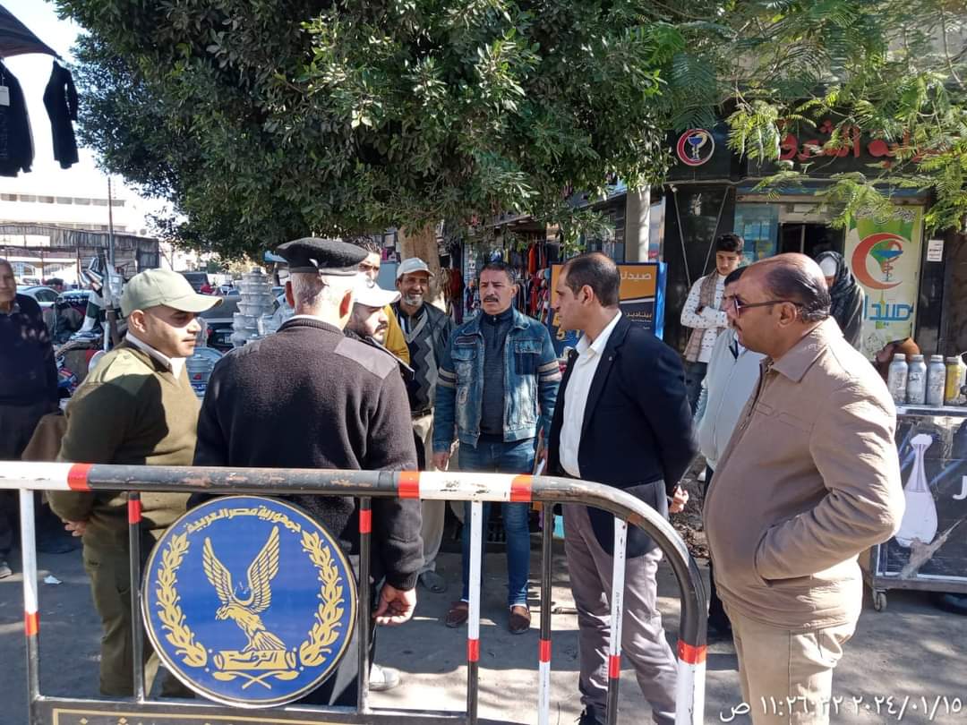 حملات مكثفة بكفر الشيخ لرفع الإشغالات وتطهير الشوارع من التعديات