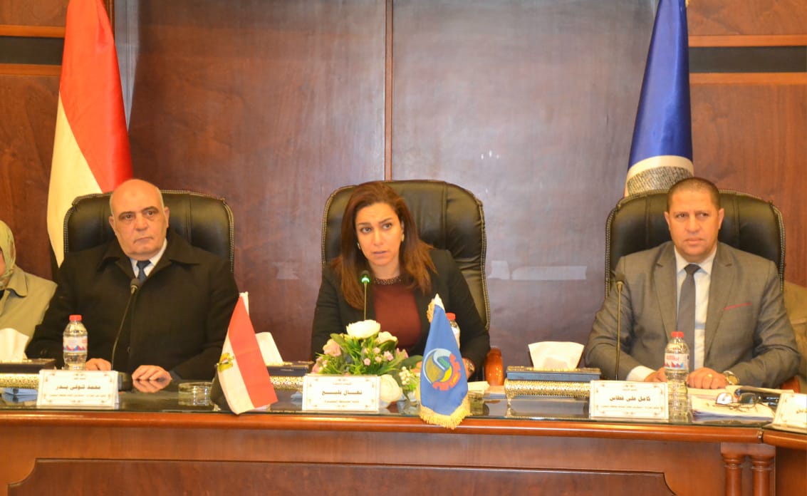 التصدى للتعديات على الأراضى الزراعية والبناء المخالف بكافة أنواعة