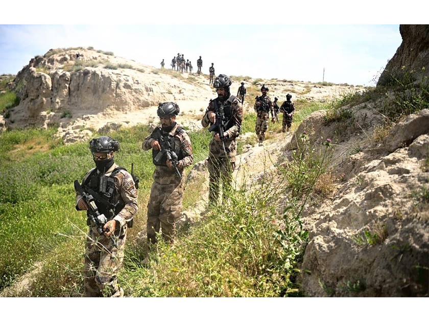 القوات العراقية تنفذ عملية أمنية .. لملاحقة عناصر تنظيم «داعش»