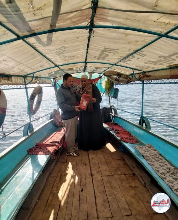 حملات تفتيشية علي المعديات النهرية في البحيرة.. صور