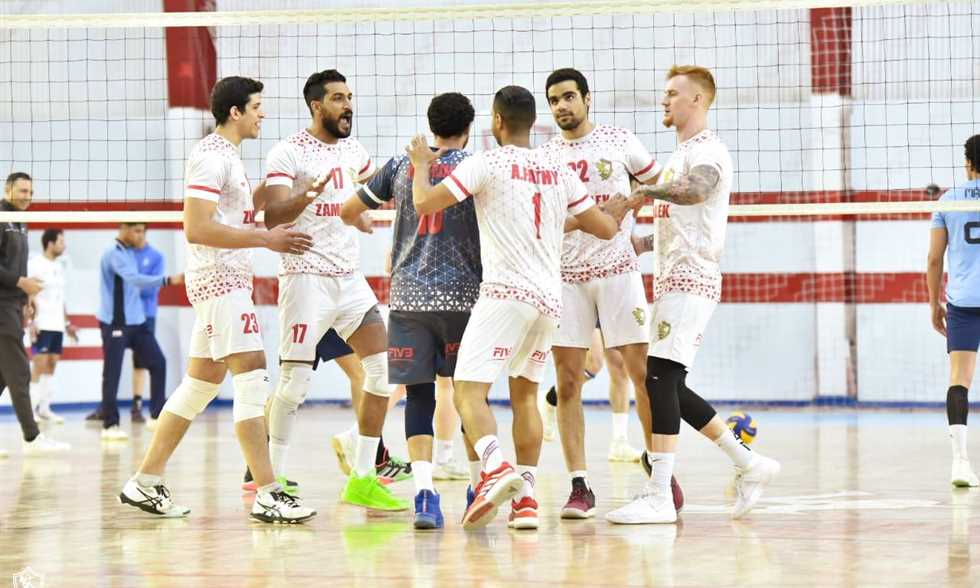 طائرة الزمالك تهزم طلائع الجيش فى ثانى جولات دور الـ8 بدورى الرجال