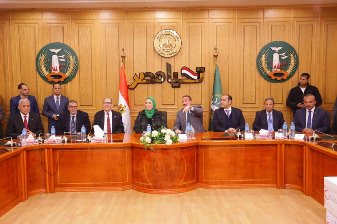 القباج تزور محافظة المنوفية..وتلتقى عدداً من الأسر الأولى بالرعاية