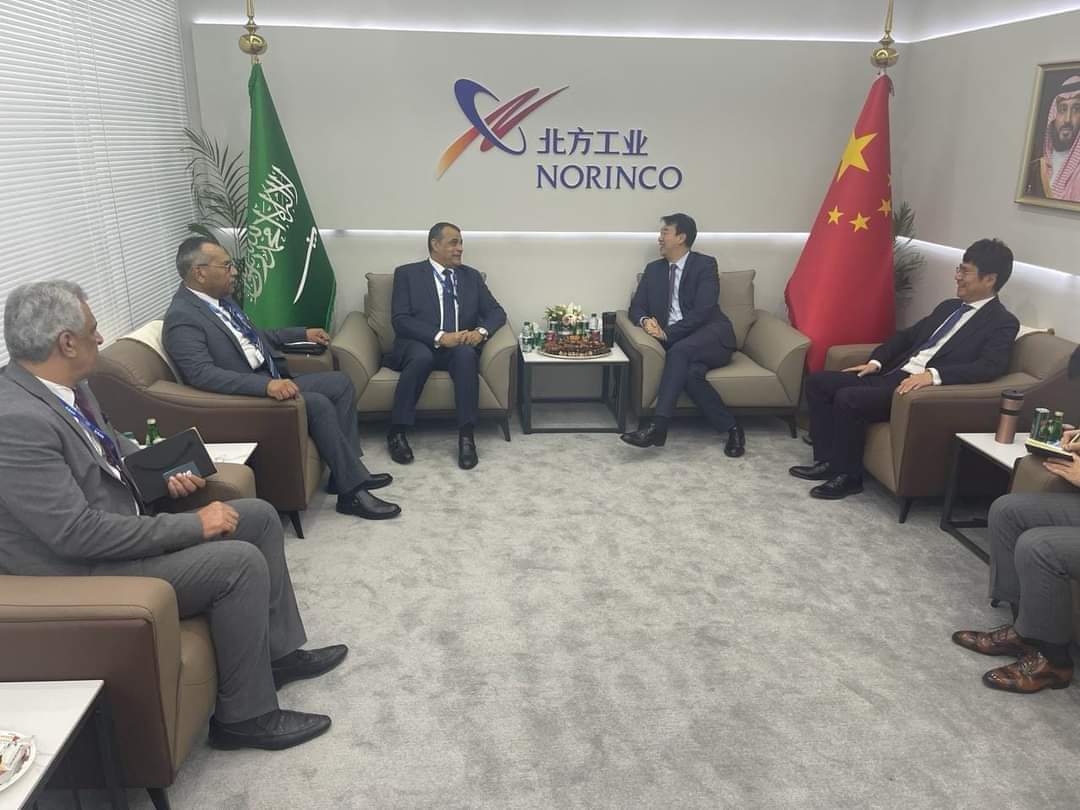 وزير الإنتاج الحربى يلتقى مسئولى "نورينكو" الصينية فى ختام زيارته لمعرض الدفاع العالمى بالسعودية 