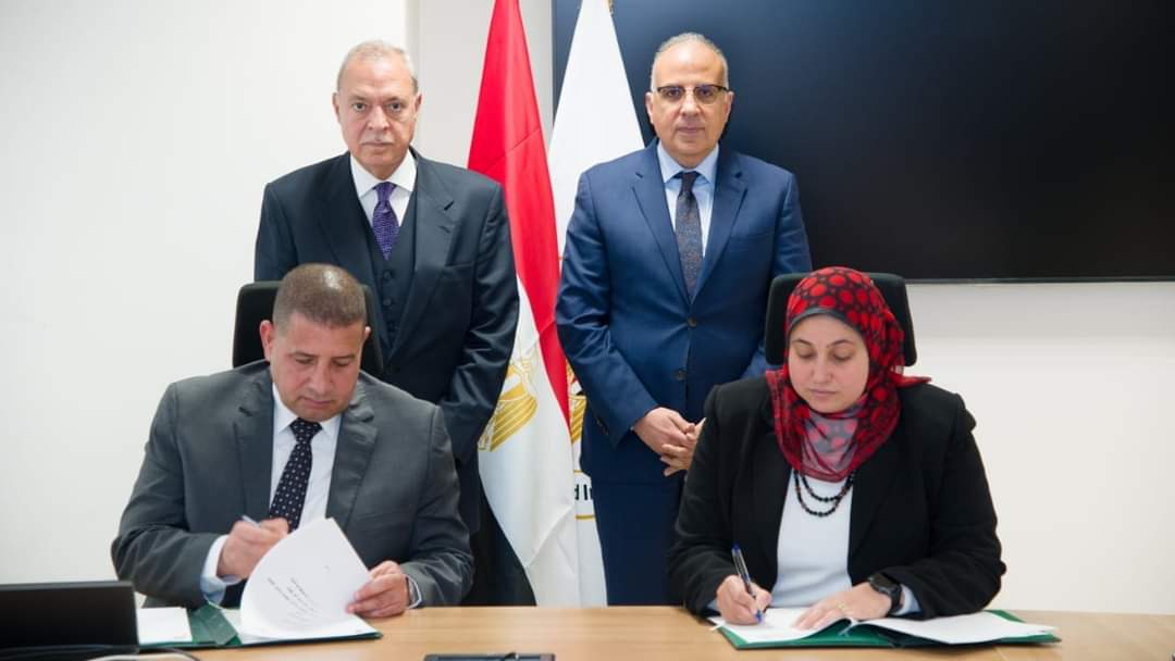 بروتوكول تعاون لتعظيم الإستفادة من أملاك الرى بمحافظة القليوبية