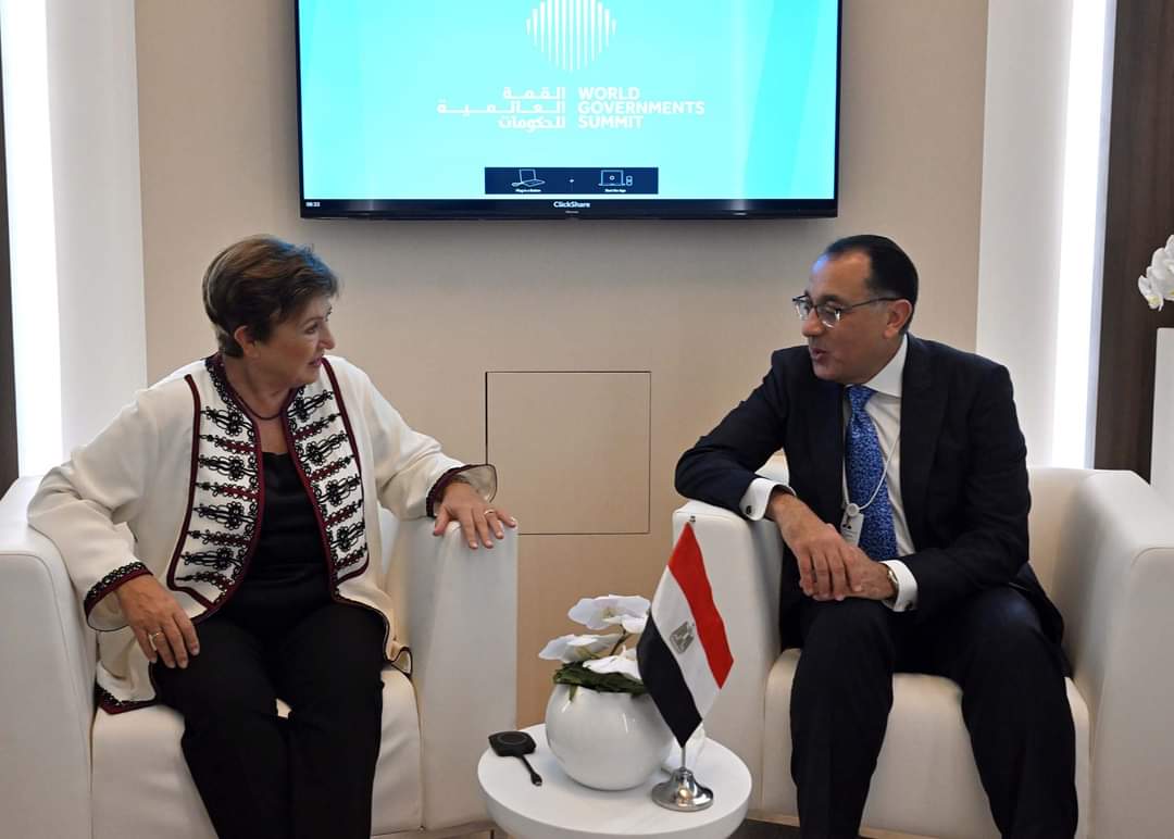 مدبولى : كل التقدير للتعاون القائم بين الحكومة المصرية وصندوق النقد الدولى